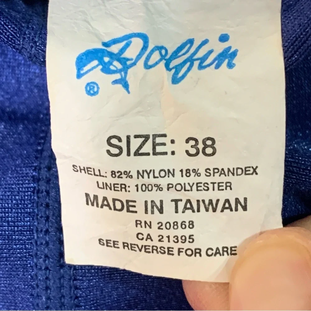Men’s Retro Dolphin Swim Shorts